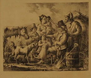 De familie van de gaucho